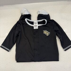 UCF Knights NCAA Baby One Piece Size 9-12 Months Magnetic Closure